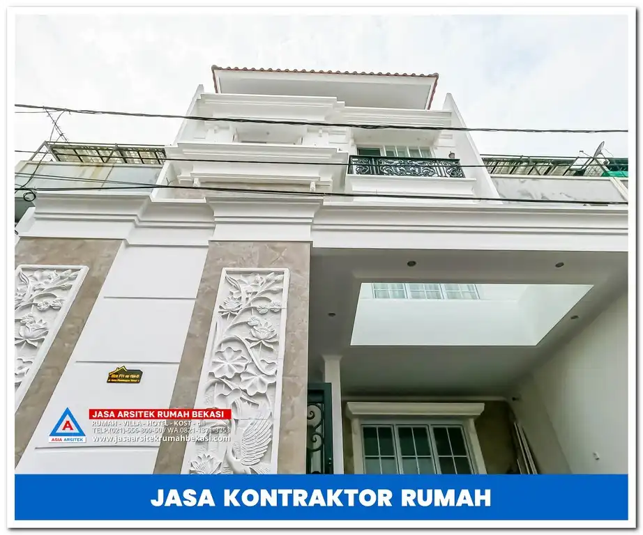 Jasa kontraktor rumah terbaik di Depok – Solusi bangun dan renovasi rumah dengan desain elegan, material berkualitas, serta pengerjaan profesional dan tepat waktu.