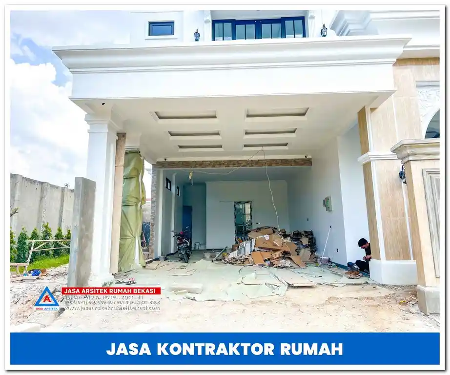 Jasa kontraktor rumah terbaik di Jakarta – Solusi pembangunan dan renovasi rumah dengan desain berkualitas, material terbaik, dan tenaga kerja profesional.
