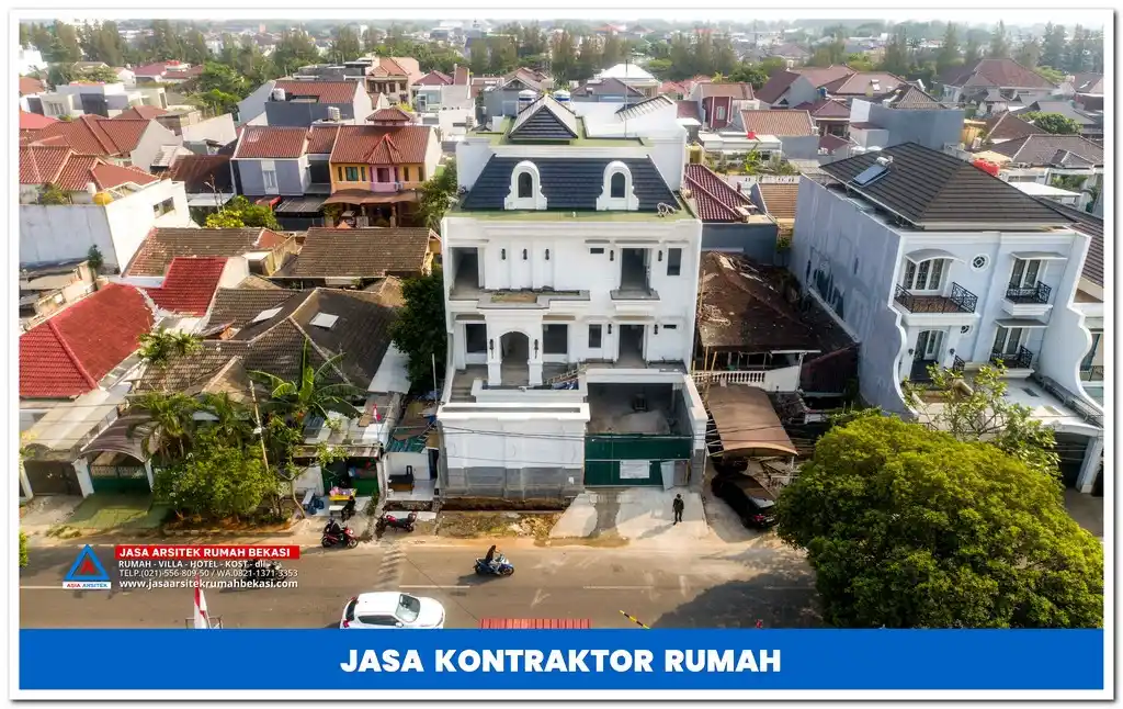 Jasa kontraktor rumah di Jawa Barat – Layanan profesional untuk pembangunan dan renovasi rumah minimalis, modern, dan mewah dengan kualitas terbaik.