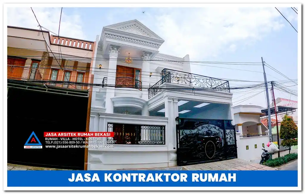 Kontraktor bangunan Bekasi terbaik – Jasa profesional untuk pembangunan dan renovasi rumah, ruko, serta bangunan komersial dengan hasil berkualitas dan tenaga ahli berpengalaman.