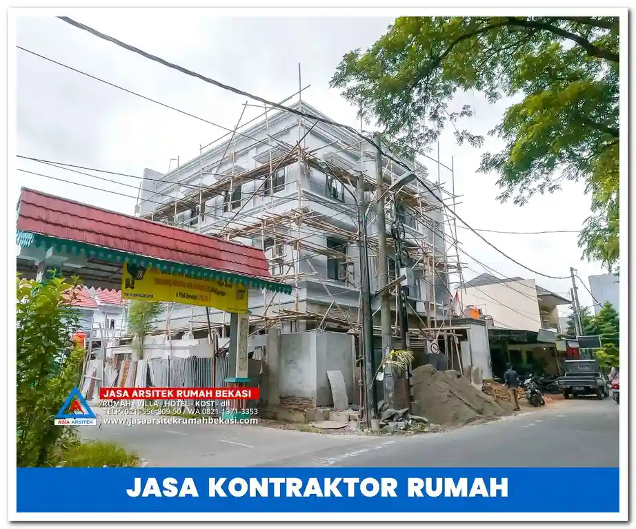 Kontraktor rumah kost 20 kamar murah di Jakarta, Bekasi, Depok, Tangerang, Bogor – Jasa pembangunan kost berkualitas dengan biaya terjangkau dan desain optimal.