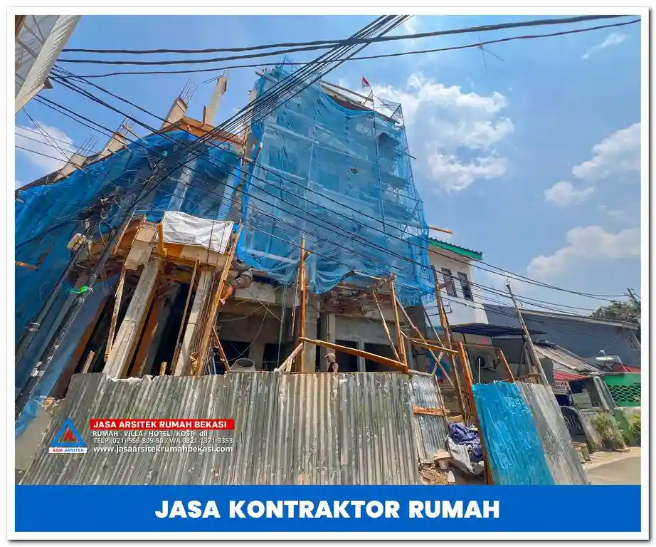 Kontraktor rumah kost lahan sempit – Desain dan pembangunan kos-kosan optimal di Jakarta, Bekasi, Depok, Tangerang, Bogor, dan sekitarnya.