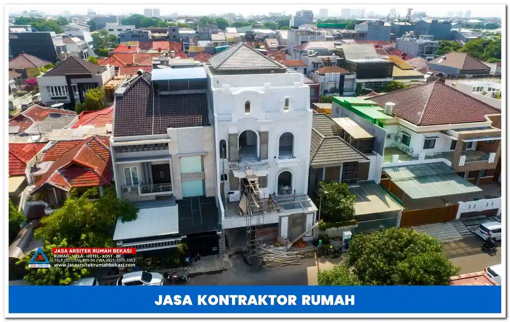 Kontraktor rumah mewah dengan basement anti banjir – Jasa pembangunan rumah eksklusif dengan desain tahan banjir dan konstruksi berkualitas tinggi.