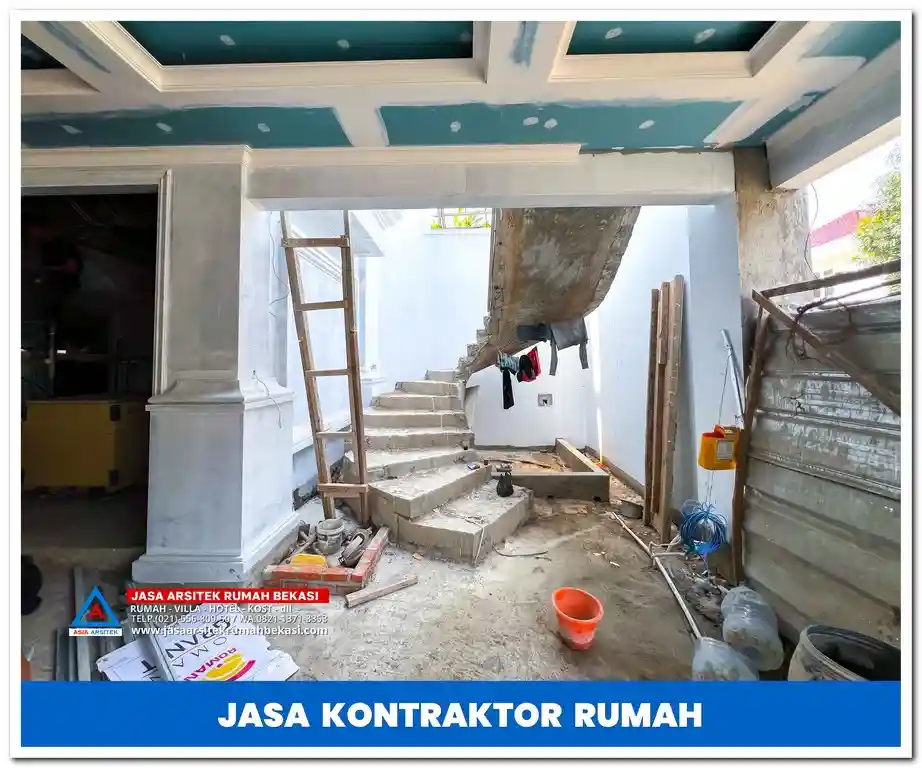 Kontraktor rumah mewah dengan basement anti banjir – Jasa pembangunan rumah eksklusif dengan desain tahan banjir dan konstruksi berkualitas tinggi.