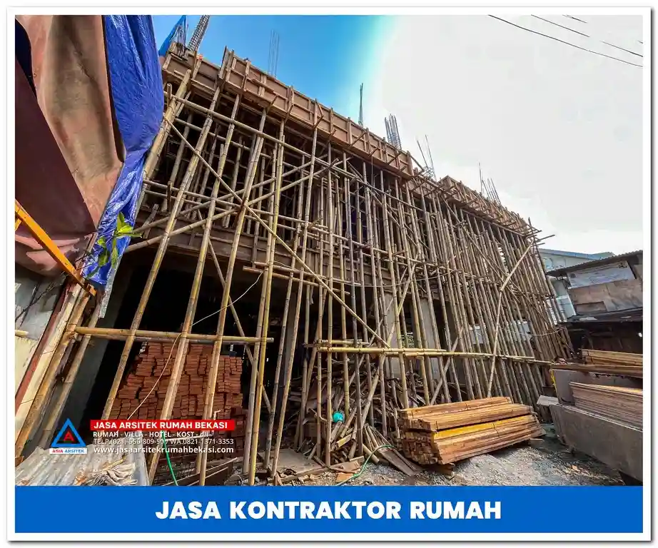 Kontraktor rumah mewah gaya Mediterania di perumahan elit – Jasa desain dan pembangunan rumah bergaya klasik elegan dengan detail artistik dan material premium.