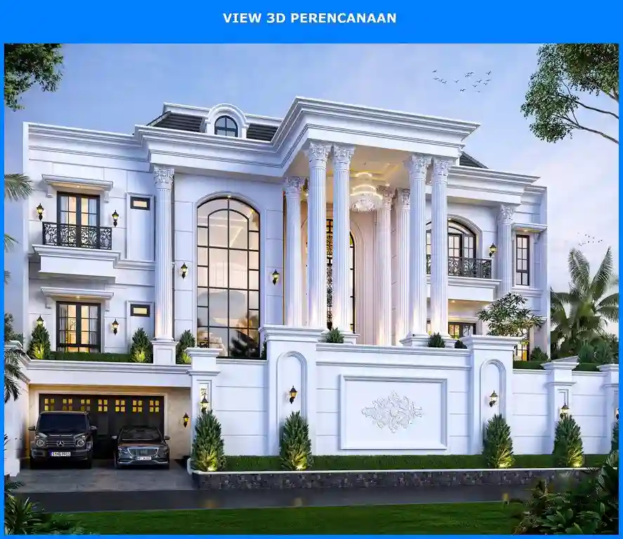Kontraktor rumah mewah murah Banten – Jasa bangun rumah mewah dengan desain eksklusif, material premium, dan harga terbaik di Banten.