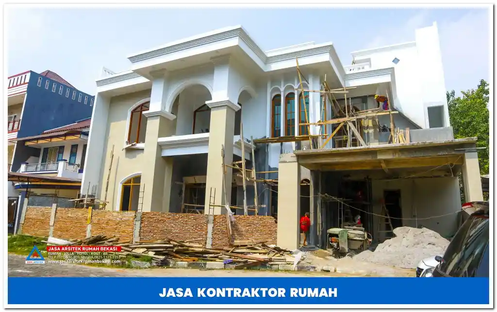 Kontraktor rumah mewah murah Tangerang – Jasa pembangunan rumah mewah dengan harga terjangkau, desain elegan, dan material berkualitas di Tangerang.