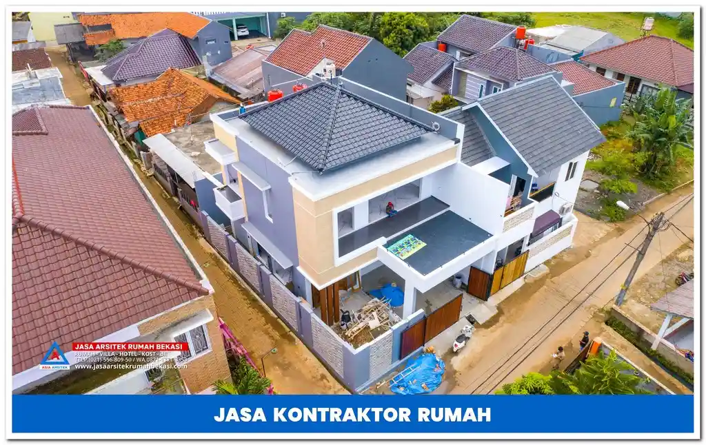 Kontraktor rumah paket borongan lengkap – Jasa pembangunan rumah dengan sistem borongan, mencakup material, tenaga kerja, dan hasil berkualitas.