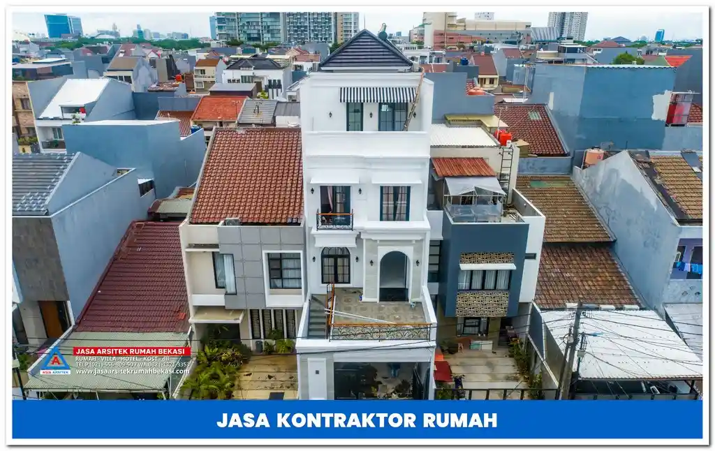 Kontraktor rumah untuk lahan sempit di Jakarta, Bekasi, Depok, Tangerang, Bogor – Jasa pembangunan rumah efisien dengan desain optimal untuk lahan terbatas.