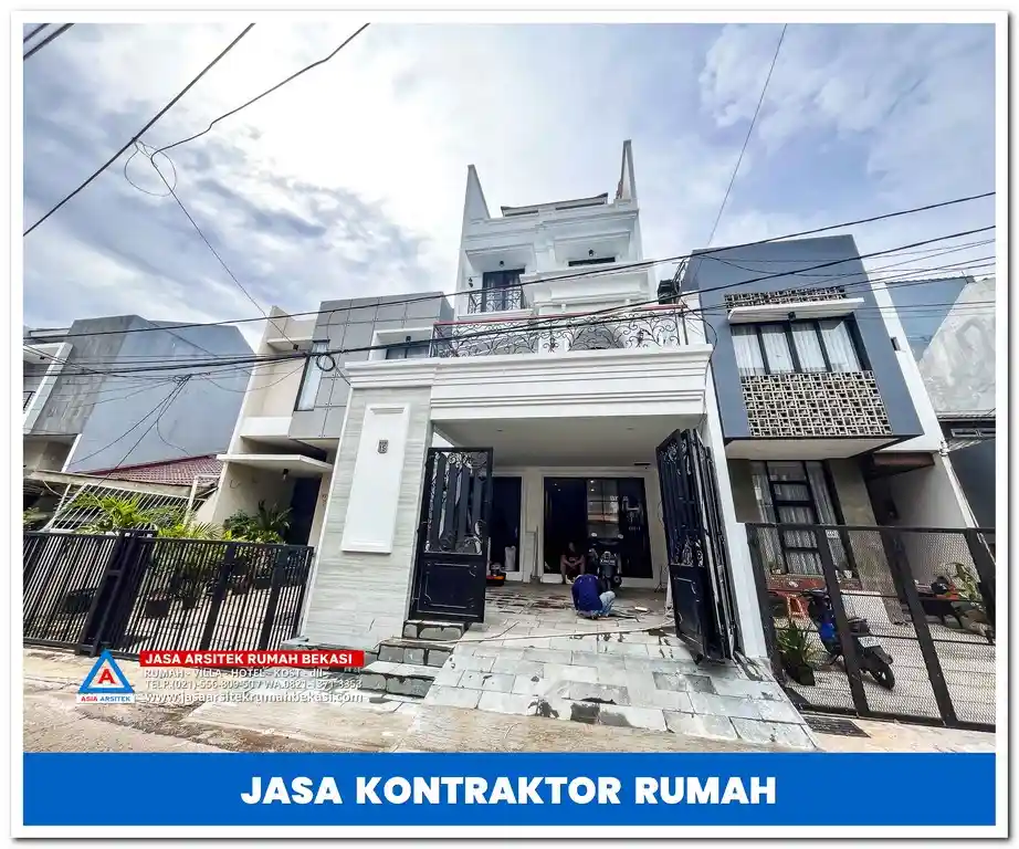 Kontraktor rumah untuk lahan sempit di Jakarta, Bekasi, Depok, Tangerang, Bogor – Jasa pembangunan rumah efisien dengan desain optimal untuk lahan terbatas.