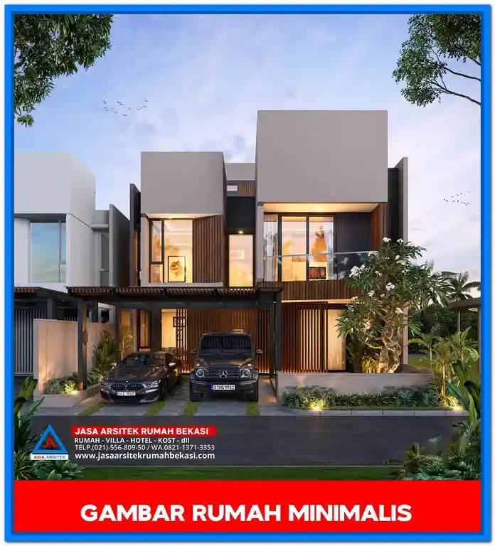 Gambar Rumah Minimalis Kavling Kecil – Desain rumah mungil 1 dan 2 lantai di lahan terbatas dengan tampilan modern dan tata ruang efisien.