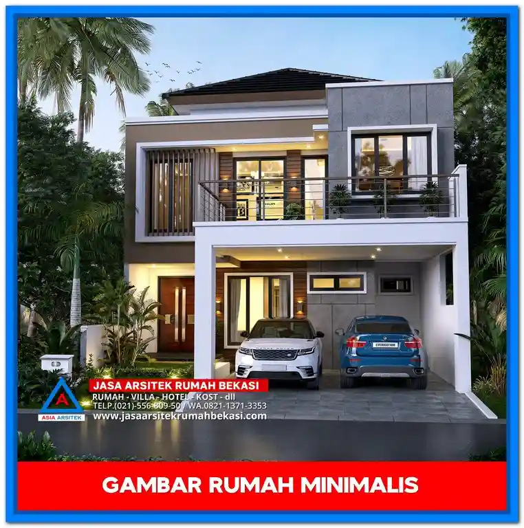 15 Gambar Rumah Minimalis Tampak Depan Terbaru 2025 yang Bikin Kagum – Deretan fasad rumah minimalis dua lantai dan satu lantai dengan tampilan modern, simple, dan menawan.