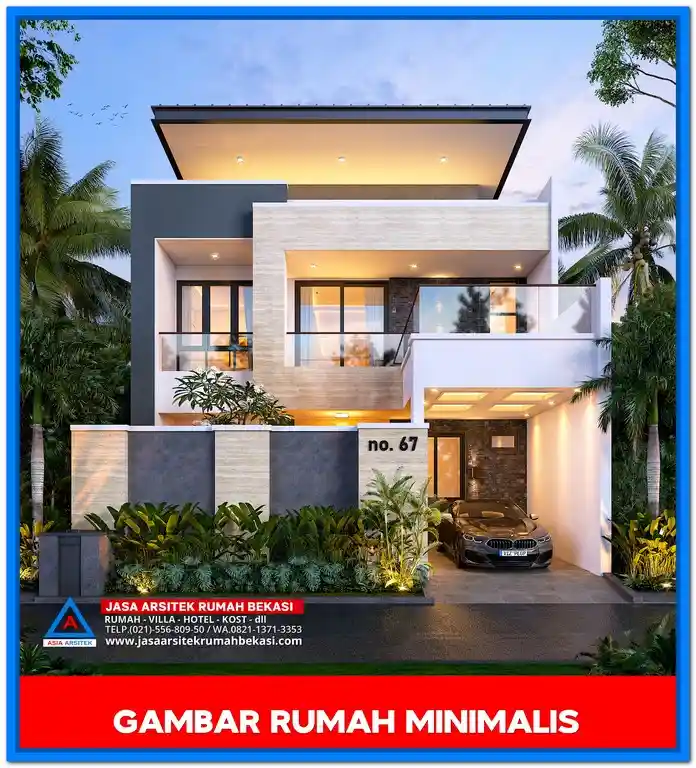 Gambar Rumah Minimalis Kavling Kecil – Desain rumah mungil 1 dan 2 lantai di lahan terbatas dengan tampilan modern dan tata ruang efisien.
