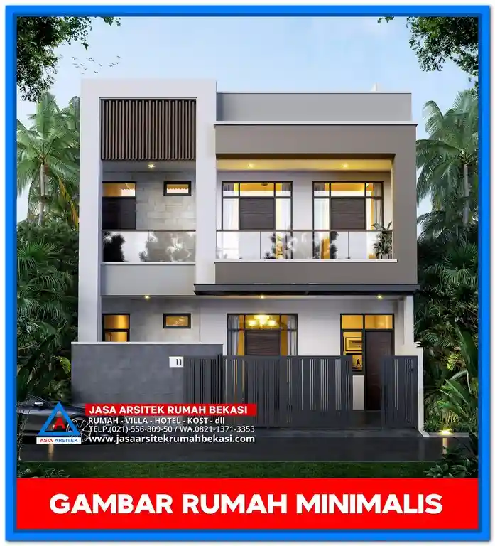 15 Gambar Rumah Minimalis Tampak Depan Terbaru 2025 yang Bikin Kagum – Deretan fasad rumah minimalis dua lantai dan satu lantai dengan tampilan modern, simple, dan menawan.