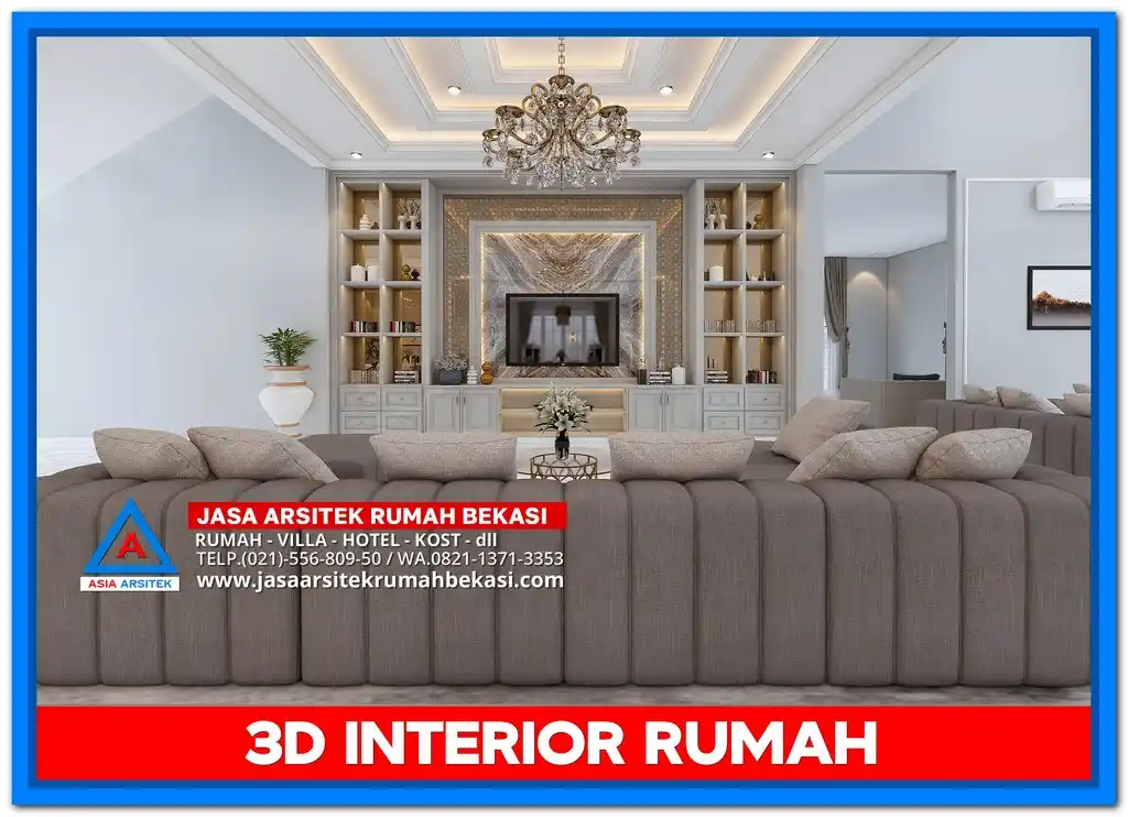 Gambar Rumah Mewah 2 Lantai Gaya Eropa – Rumah dua lantai dengan gaya klasik Eropa, menampilkan balkon artistik, pilar tinggi, dan sentuhan ornamen mewah yang menawan