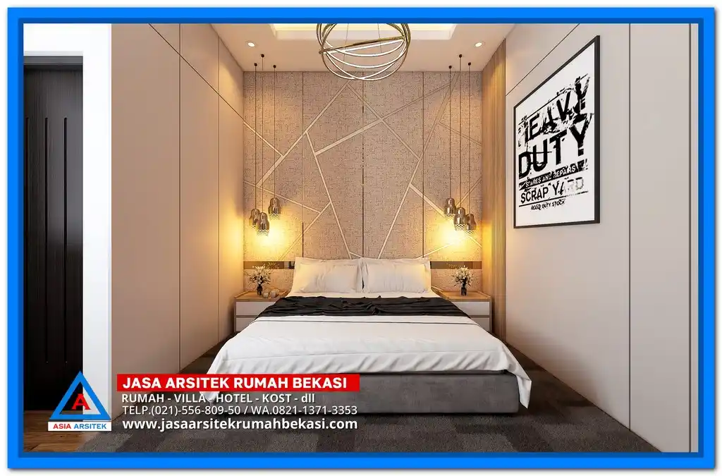Gambar Rumah Minimalis 2 Lantai Terbaru 3 Kamar – Desain rumah dua lantai dengan 3 kamar tidur, fasad simpel dan stylish, serta pencahayaan alami yang optimal