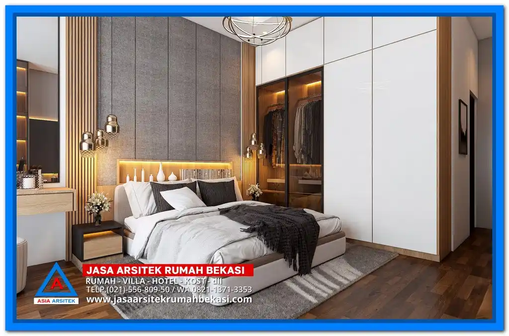 Gambar Rumah Minimalis Dengan Luas Tanah 200m2 – Fasad rumah modern dengan taman depan luas, bukaan besar, dan layout ideal untuk hunian bergaya minimalis di lahan 200 meter persegi.