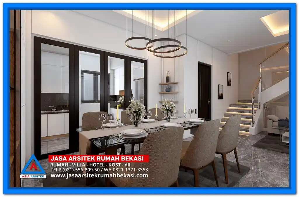 Gambar Rumah Minimalis Dengan Luas Tanah 200m2 – Fasad rumah modern dengan taman depan luas, bukaan besar, dan layout ideal untuk hunian bergaya minimalis di lahan 200 meter persegi.