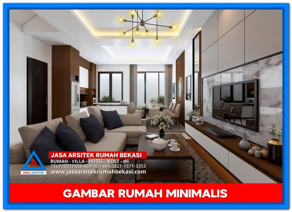 Gambar Rumah Minimalis Hemat Biaya – Desain rumah sederhana namun elegan dengan tampilan minimalis modern yang efisien dan cocok untuk budget terbatas