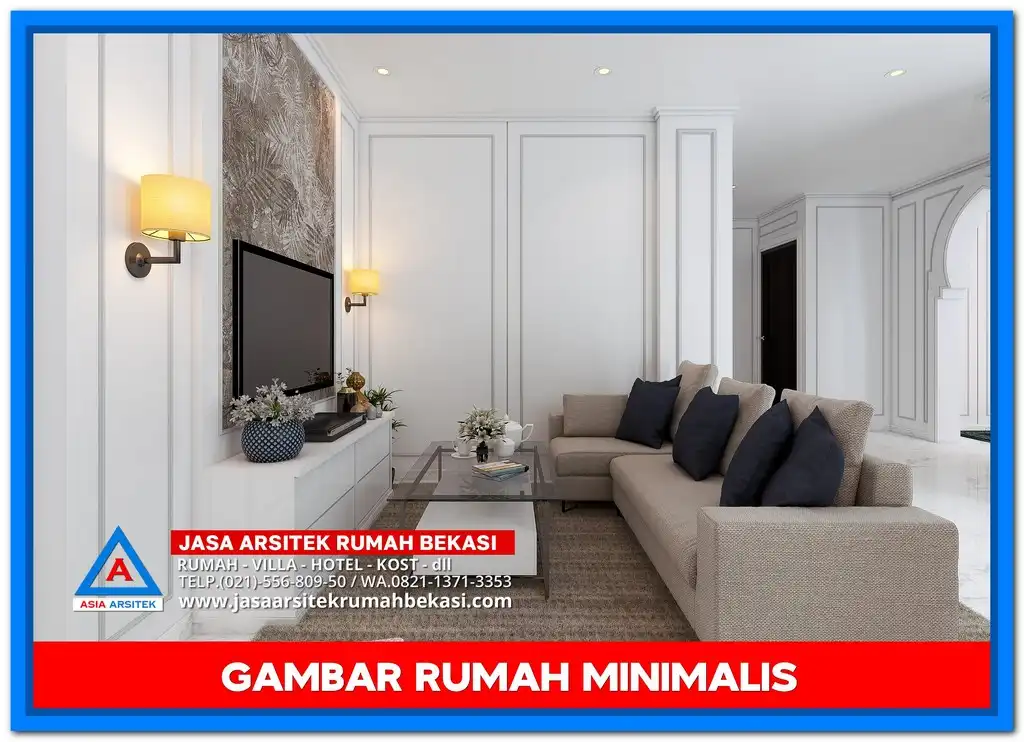 Gambar Rumah Minimalis di Lahan 9x16 Meter Terbaru – Desain rumah dua lantai bergaya minimalis dengan fasad modern, pencahayaan alami, dan tata ruang optimal untuk lahan 9x16 meter