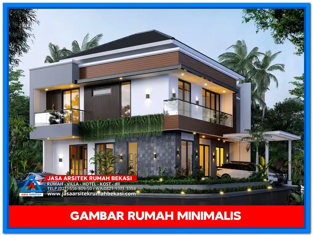 Ide Gambar Rumah Minimalis Sederhana Dan Elegan di Lahan Kecil – Desain rumah mungil dengan fasad minimalis, elemen natural, dan tata letak efisien yang terasa lapang dan estetis.