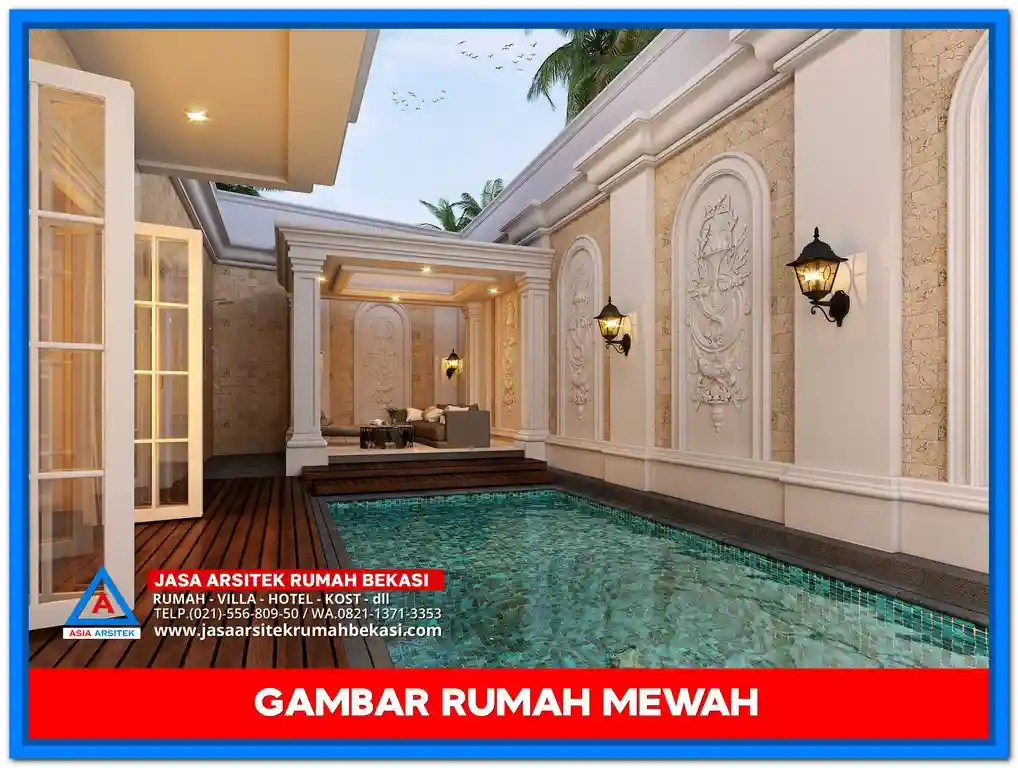 Inspirasi Gambar Rumah Mewah Klasik Modern Terbaru 2025 Ternyaman – Desain rumah dua lantai bergaya klasik modern dengan fasad simetris, pilar megah, atap tinggi, serta jendela besar yang memancarkan kesan mewah dan nyaman.