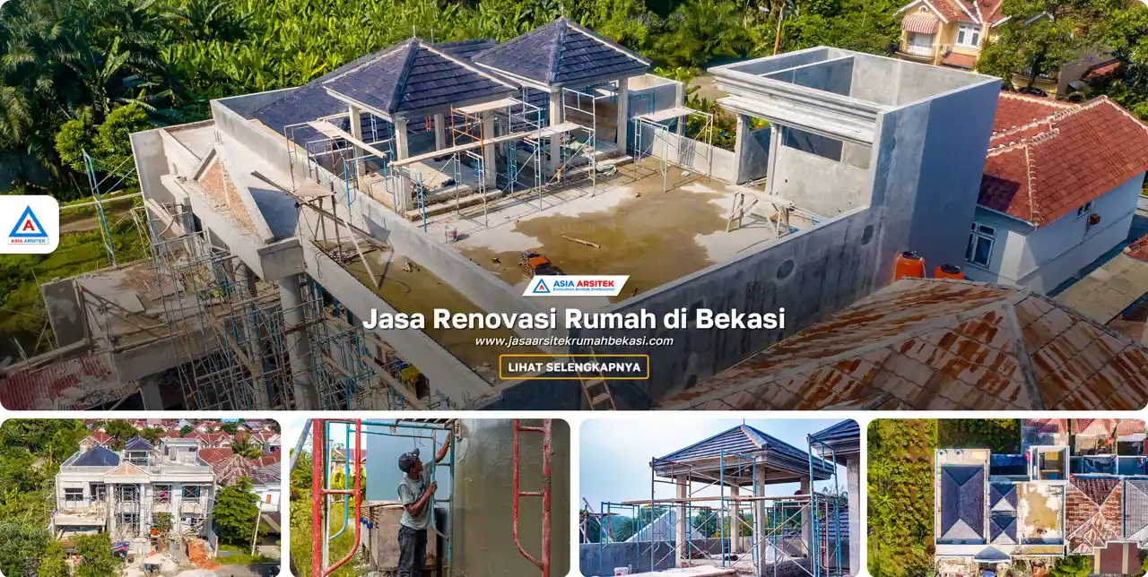 Galeri-Proyek-Jasa Renovasi Rumah Berpengalaman 10 Tahun di Bekasi dan Sekitarnya – Proyek renovasi rumah dua lantai bergaya modern di Bekasi oleh kontraktor terpercaya dan berpengalaman.