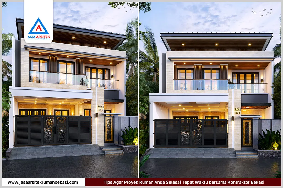 tips agar proyek rumah selesai tepat waktu bersama kontraktor bekasi profesional
