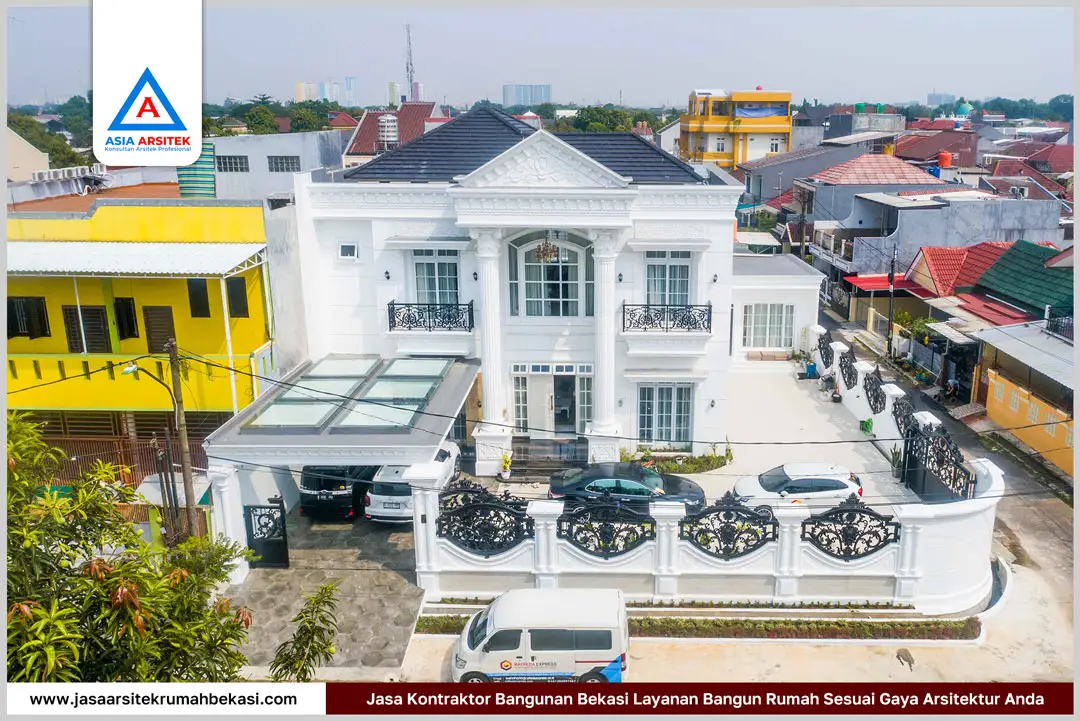 Jasa Kontraktor Bangunan Bekasi – Layanan bangun rumah sesuai gaya arsitektur minimalis, klasik, hingga modern dengan hasil berkualitas, profesional, dan tepat waktu.