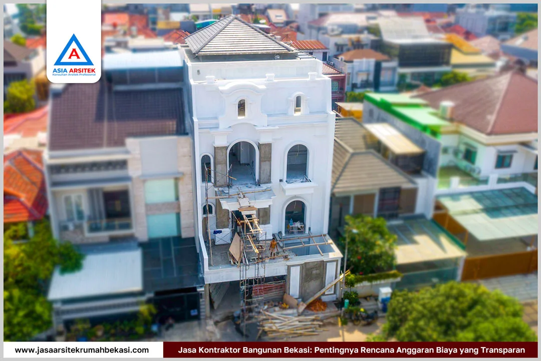Jasa kontraktor bangunan Bekasi membantu menentukan RAB pembangunan rumah secara detail dan efisien