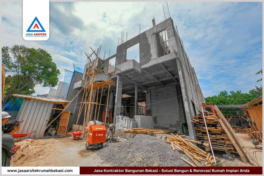 Strategi kontraktor bangunan Bekasi menyusun timeline proyek dengan buffer waktu aman
