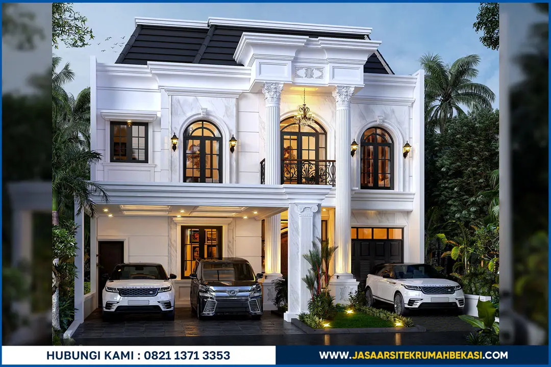 Jasa desain arsitek mewah Bekasi murah dan berkualitas untuk hunian elegan bergaya eksklusif