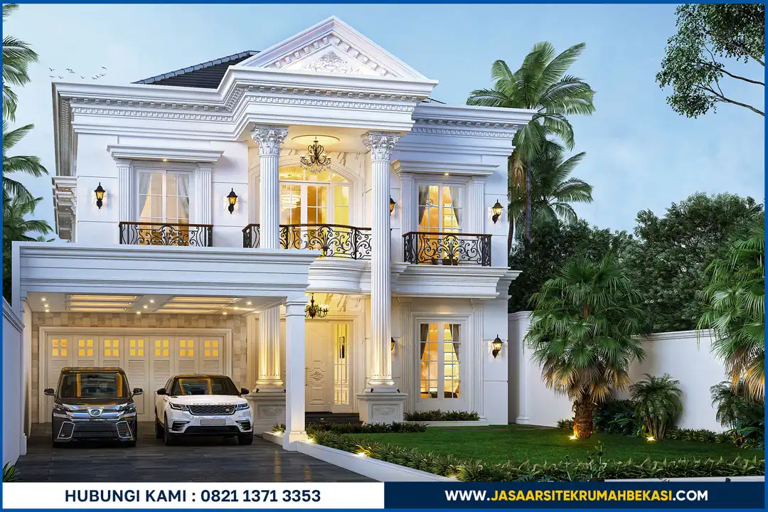 Jasa desain arsitek mewah Bekasi per meter dengan harga terjangkau untuk desain rumah elegan dan fungsional