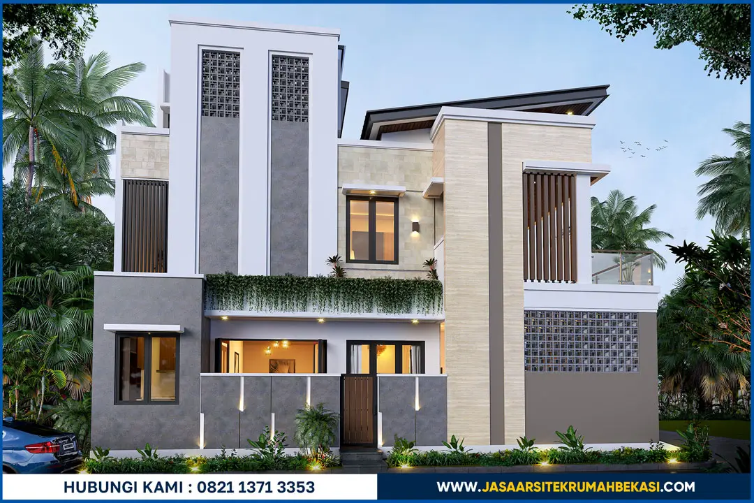 "Jasa desain arsitek mewah Bekasi murah dan terpercaya dengan hasil desain rumah elegan bergaya klasik dan modern