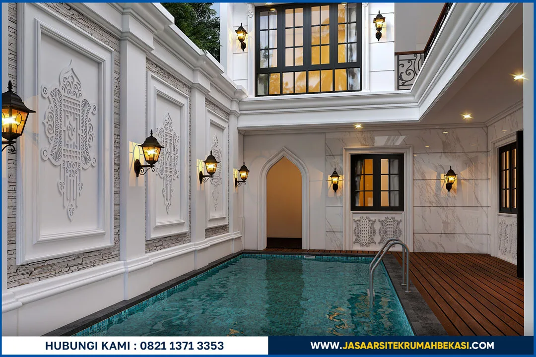 Jasa desain arsitek mewah Bekasi per meter dan amanah dengan hasil desain rumah elegan dan detail presisi