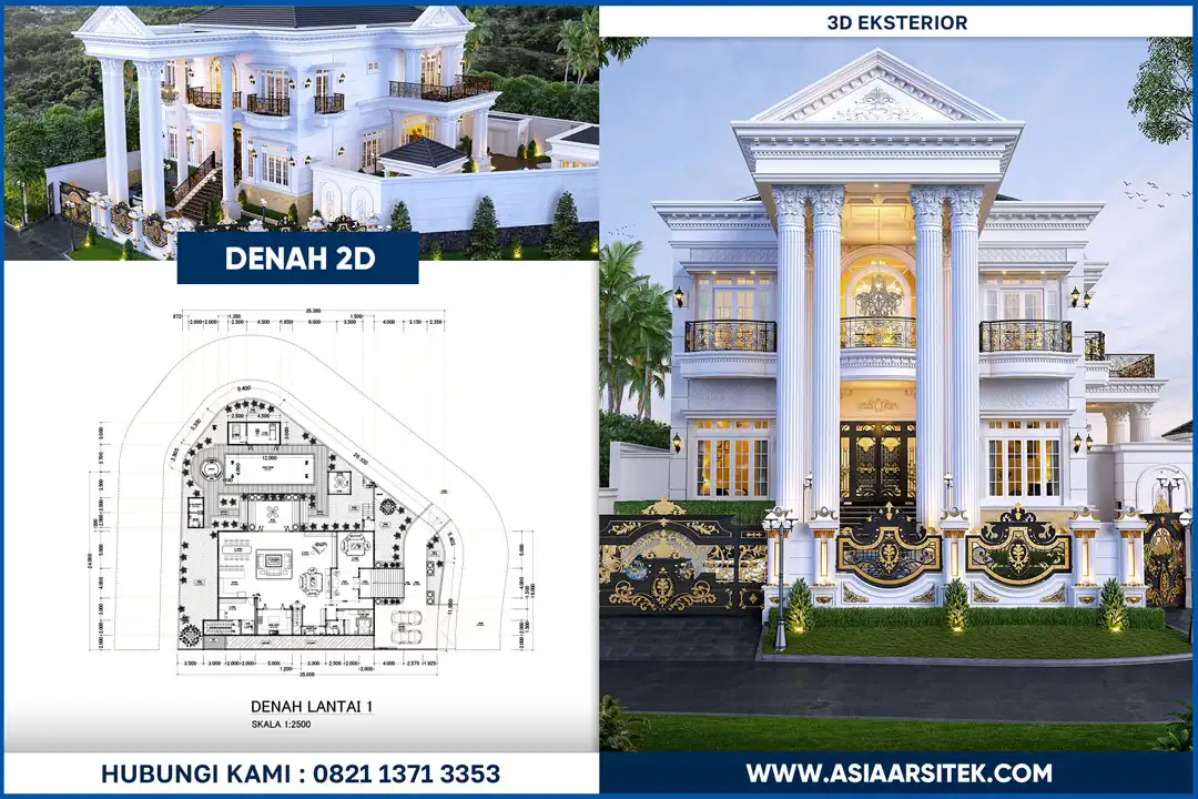 Jasa Desain Arsitek Mewah Bekasi Terbaik & Profesional