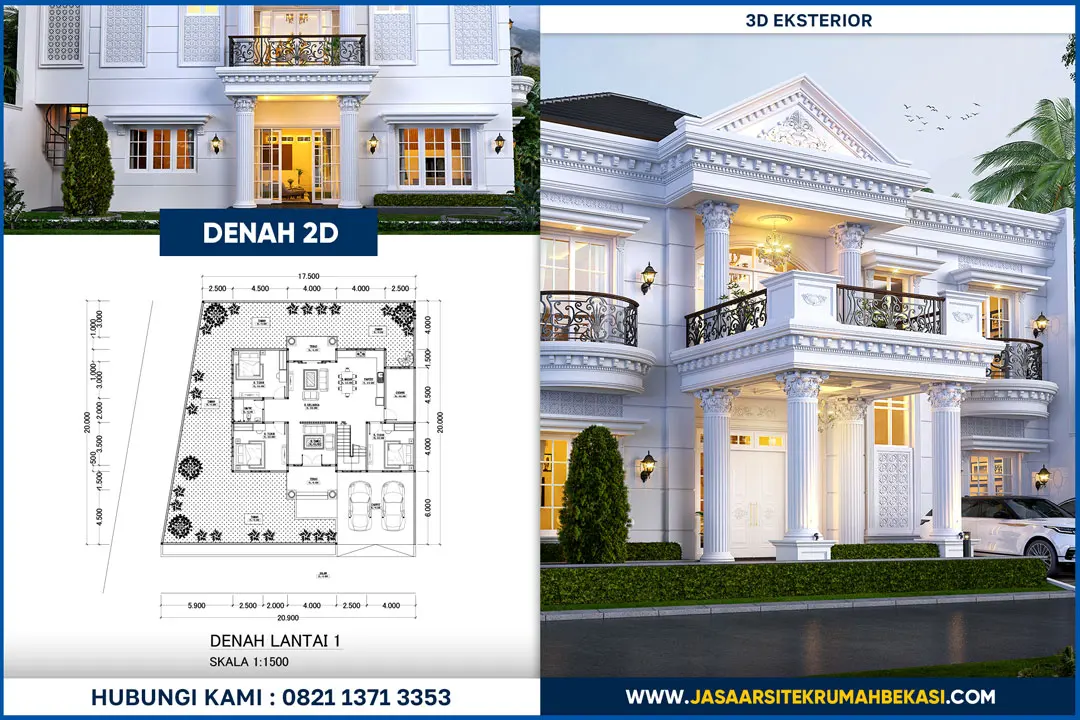 Jasa Desain Arsitek Mewah Bekasi Terpercaya & Profesional