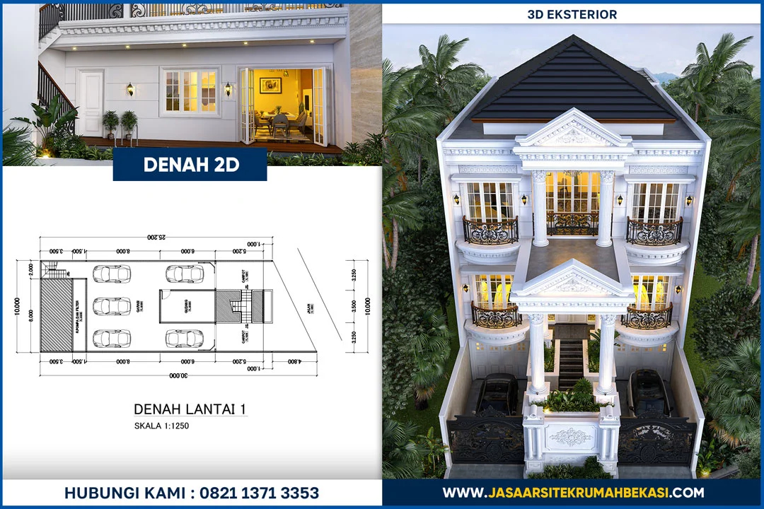 Jasa Desain Arsitek Mewah Bekasi Handal & Berpengalaman