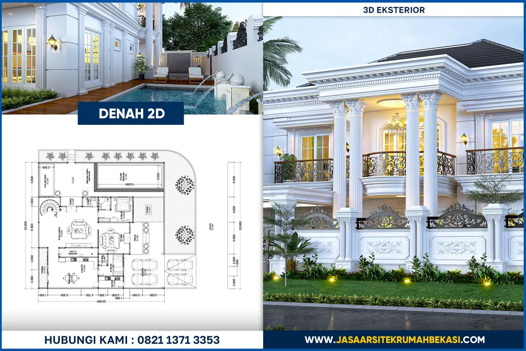 Jasa Desain Rumah Bekasi Cara Kerja Arsitek dalam Merancang Hunian Nyaman